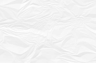 Buruşmuş beyaz kağıt arkaplanı kapat