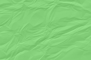 Buruşmuş yeşil kağıt arkaplanı kapat