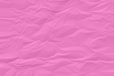 Buruşmuş pembe kağıt arkaplanı kapat