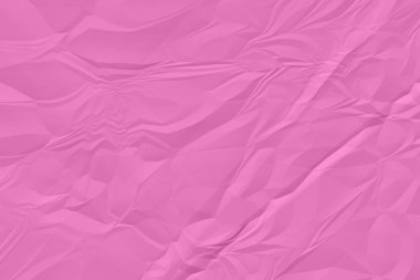 Buruşmuş pembe kağıt arkaplanı kapat