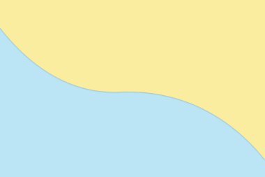 doku arka plan için sarı ve mavi pastel kağıt rengi