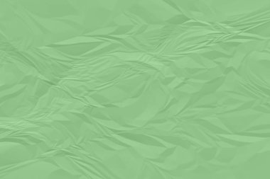 Buruşmuş yeşil kağıt arkaplanı kapat