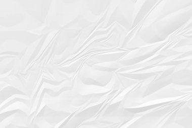 Buruşmuş beyaz kağıt arkaplanı kapat