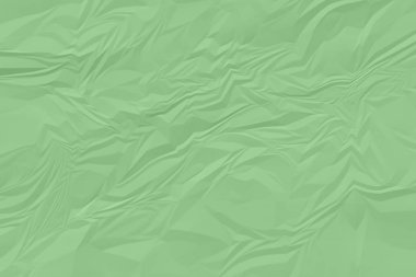 Buruşmuş yeşil kağıt arkaplanı kapat