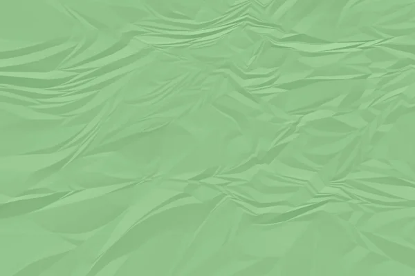 Crumpled green paper background close up — Stock Photo, Image