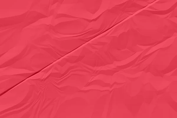 Crumpled red paper background close up — Stock Photo, Image