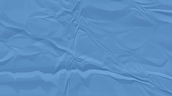 Скомканный синий бумажный фон — стоковое фото