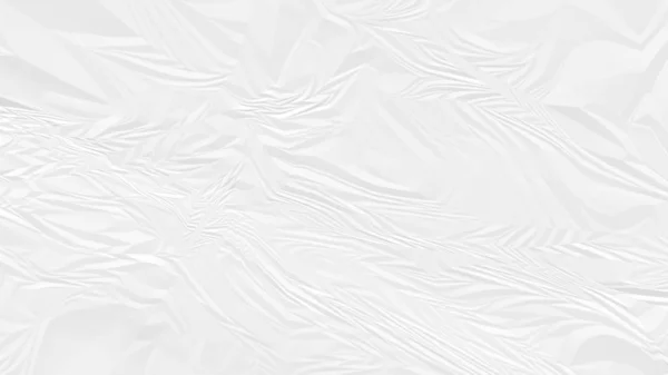 Зім'ятий білий паперовий фон крупним планом — стокове фото