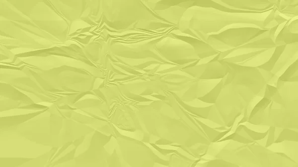 Crumpled yellow paper background close up — Stock Photo, Image