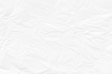 Buruşmuş beyaz kağıt arkaplanı kapat