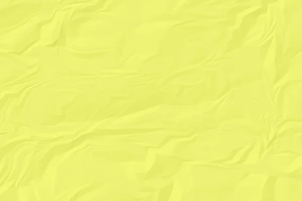 Skrynkligt gult papper bakgrund närbild — Stockfoto