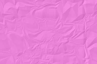 Buruşmuş pembe kağıt arkaplanı kapat