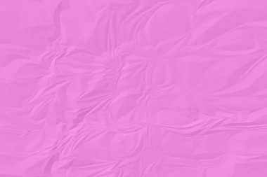 Buruşmuş pembe kağıt arkaplanı kapat