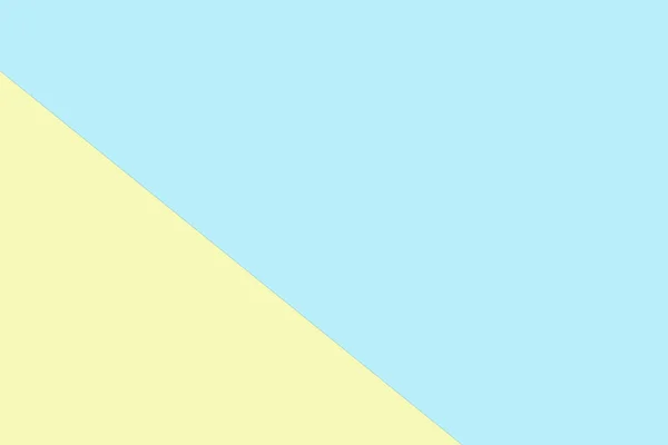 Blått och gult pastellfärgat papper färg för textur bakgrund — Stockfoto