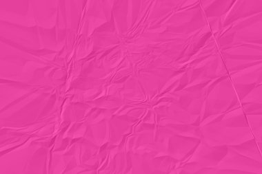 Buruşmuş pembe kağıt arkaplanı kapat