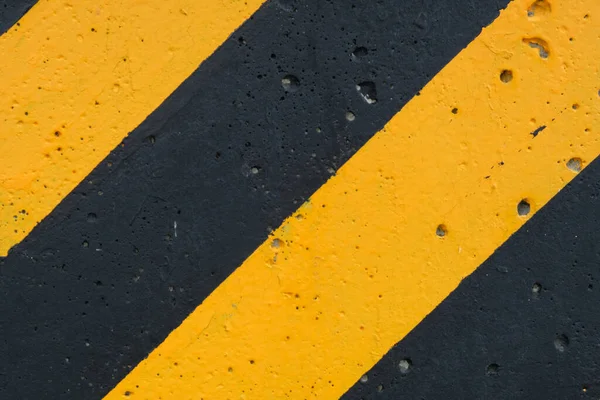 Warning Striped Rectangular Background Yellow Black Color — Stock Photo, Image