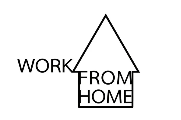 Selbstquarantäne Konzept Arbeit Hause Während Eines Ausbruchs Des Covid Virus — Stockfoto