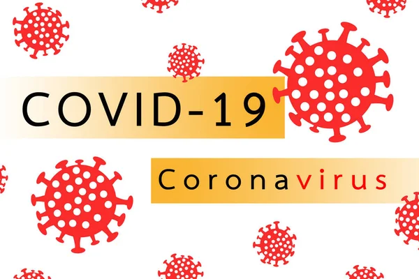Coronavirus Sjukdom Covid Infektion Medicinsk Illustration Vit Bakgrund — Stockfoto