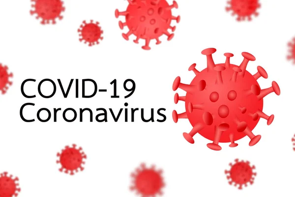 Coronavirus Hastalığı Covid Enfeksiyon Tıbbi Illüstrasyon Boyutlu Illüstrasyon — Stok fotoğraf