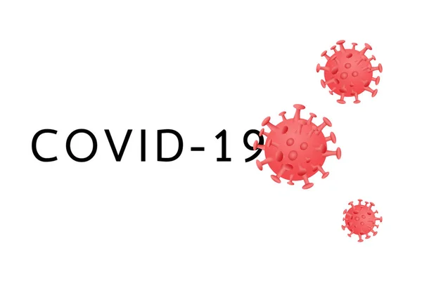 Coronavirus Infektion Covid Medizinische Illustration Illustration — Stockfoto