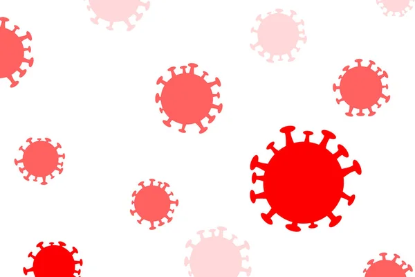 Коронавірусна Хвороба Інфекція Covid Медична Ілюстрація — стокове фото