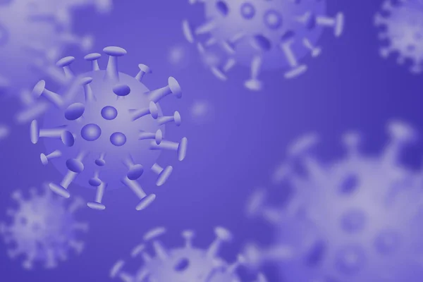 コロナウイルス病Covid 19感染症医療イラスト 3Dイラスト — ストック写真