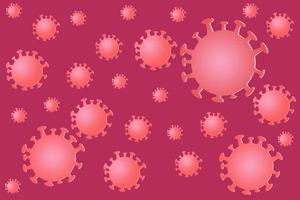 Papperssnitt Illustration Coronavirus Covid Papper Snitt Och Hantverk Stil — Stockfoto