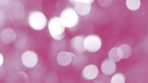 Red Pink Blurred Defocused Bokeh Background Christmas New Year Concept — Stock Photo, Image