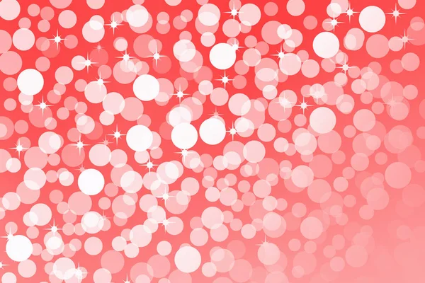 Red Pink Blurred Defocused Bokeh Background Christmas New Year Concept — Stock Photo, Image