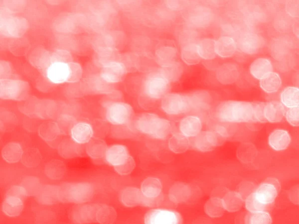 Red Pink Blurred Defocused Bokeh Background Christmas New Year Concept — Stock Photo, Image