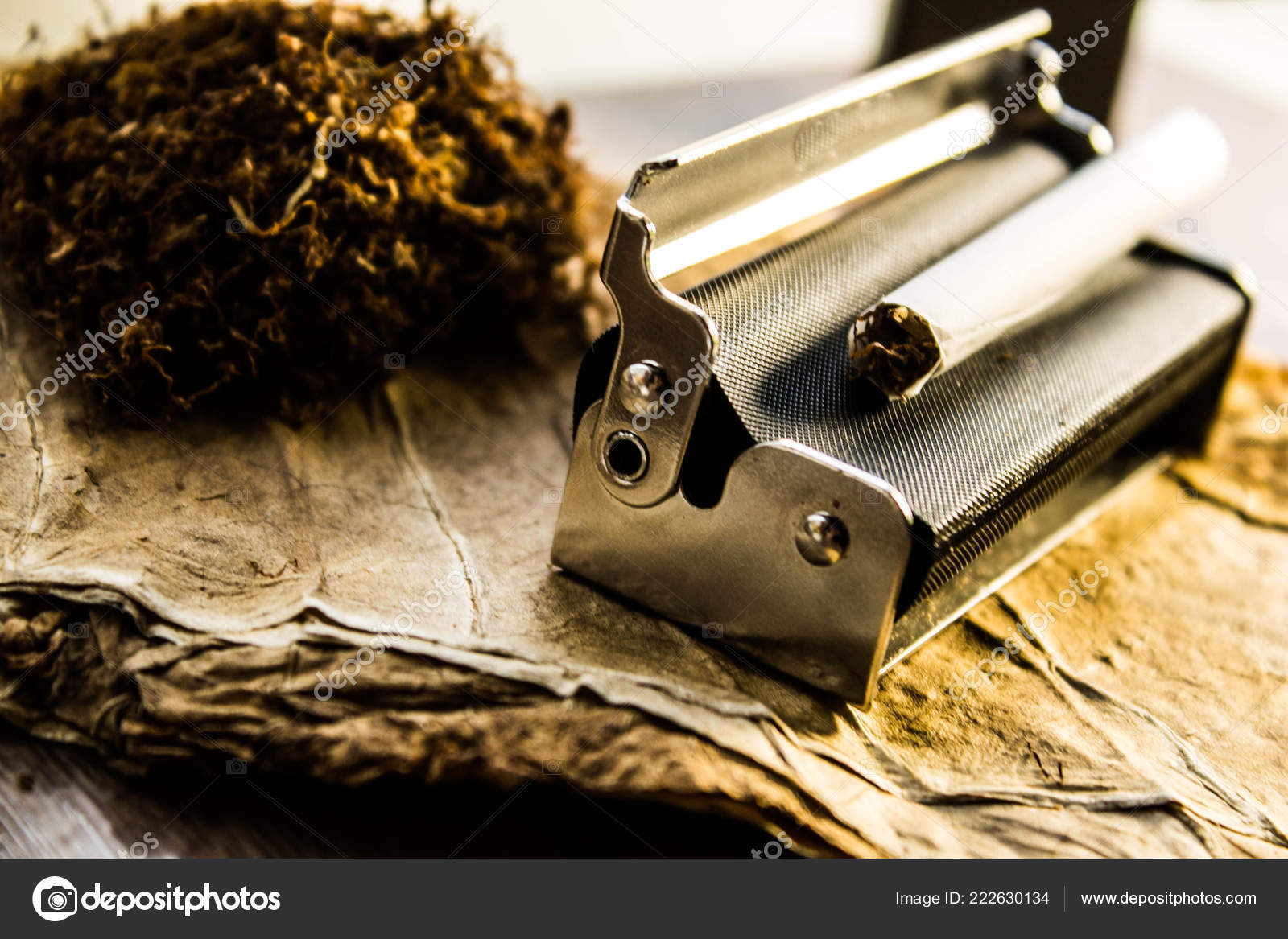 Fabrication commercial tobacco