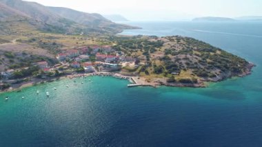 Stara Baska kasabası, Krk Adası, Hırvatistan