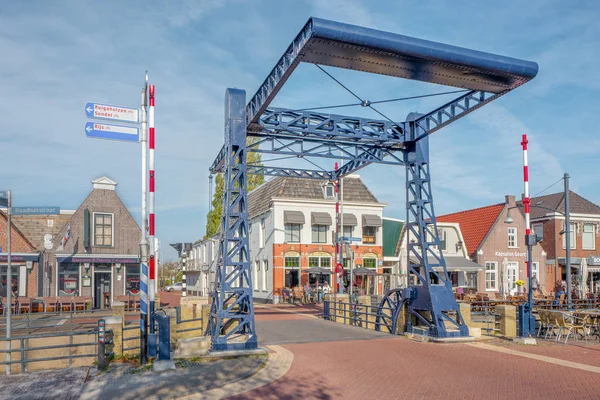 Niederlande Balk Oktober 2018 Zugbrücke Zentrum Von Balk Den Niederlanden — Stockfoto