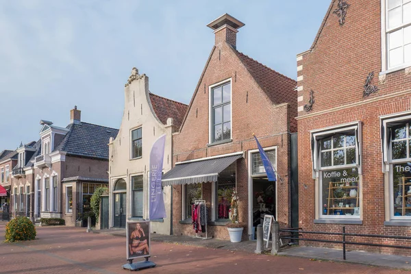 Nederländerna Balk Oktober 2018 Historiska Byggnader Staden Balk Friesland Nederländerna — Stockfoto