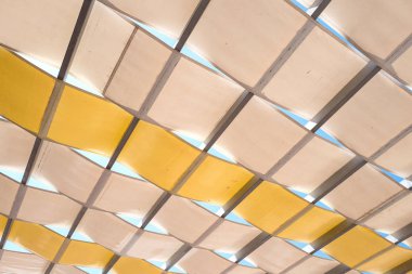 Tente yakın çekim Sidari Korfu, Yunanistan.