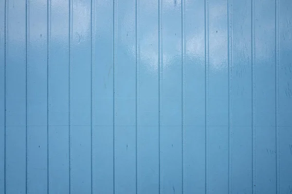 Estantes pintados azules . — Foto de Stock