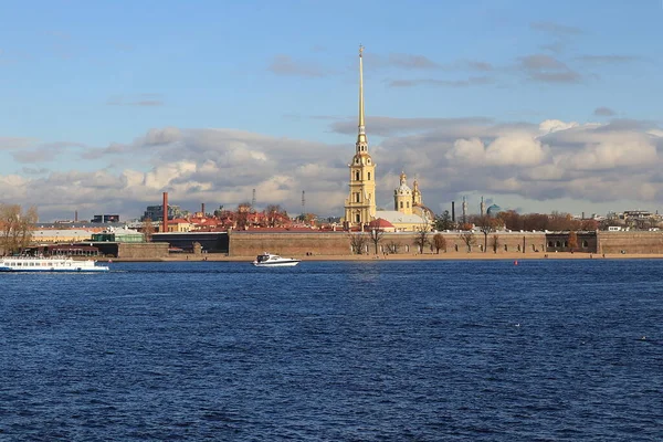 Rusya Petersburg Eylül 2018 Peter Paul Kalesi Fotoğrafta Peter Paul — Stok fotoğraf