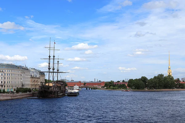 Rusia San Petersburgo Julio 2020 Peter Paul Fortress Foto Muestra — Foto de Stock