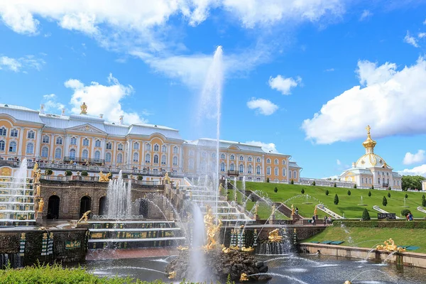 Rusya Petersburg Peterhof Temmuz 2020 Fotoğrafta Devlet Müzesi Rezerv Peterhof — Stok fotoğraf