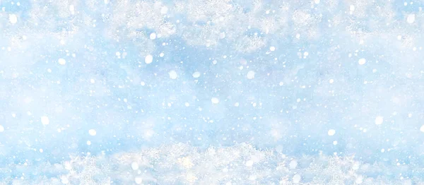 크리스마스 배경과 추상적으로 흐릿하고 배경과 노란색으로 Winter Banner Background Image — 스톡 사진