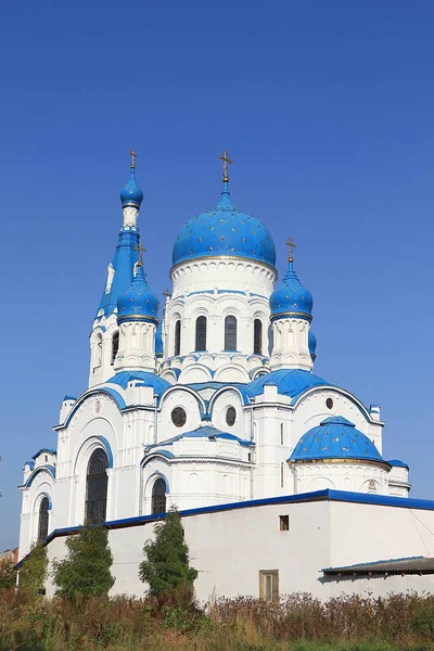 Russia Petersburg City Gatchina October 2020 Photo Intercession Cathedral Gatchina — Stock Photo, Image