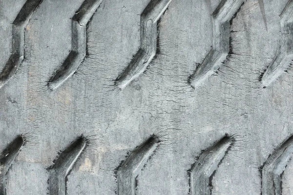 Detalle Superficie Del Neumático Usado Viejo Textura — Foto de Stock