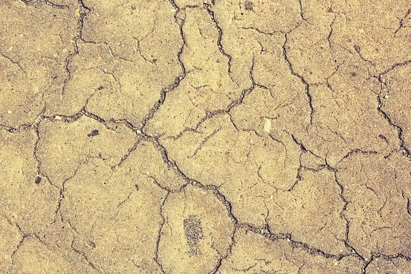 Risse Auf Der Asphaltdecke Echte Textur — Stockfoto