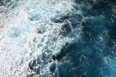 mavi derin deniz doku yüzey düzey Tasarımlarınız için hazır