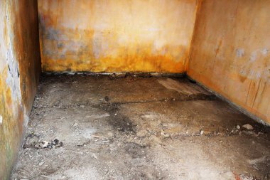 iç mimari arka plan terk edilmiş çürümüş Ev'in