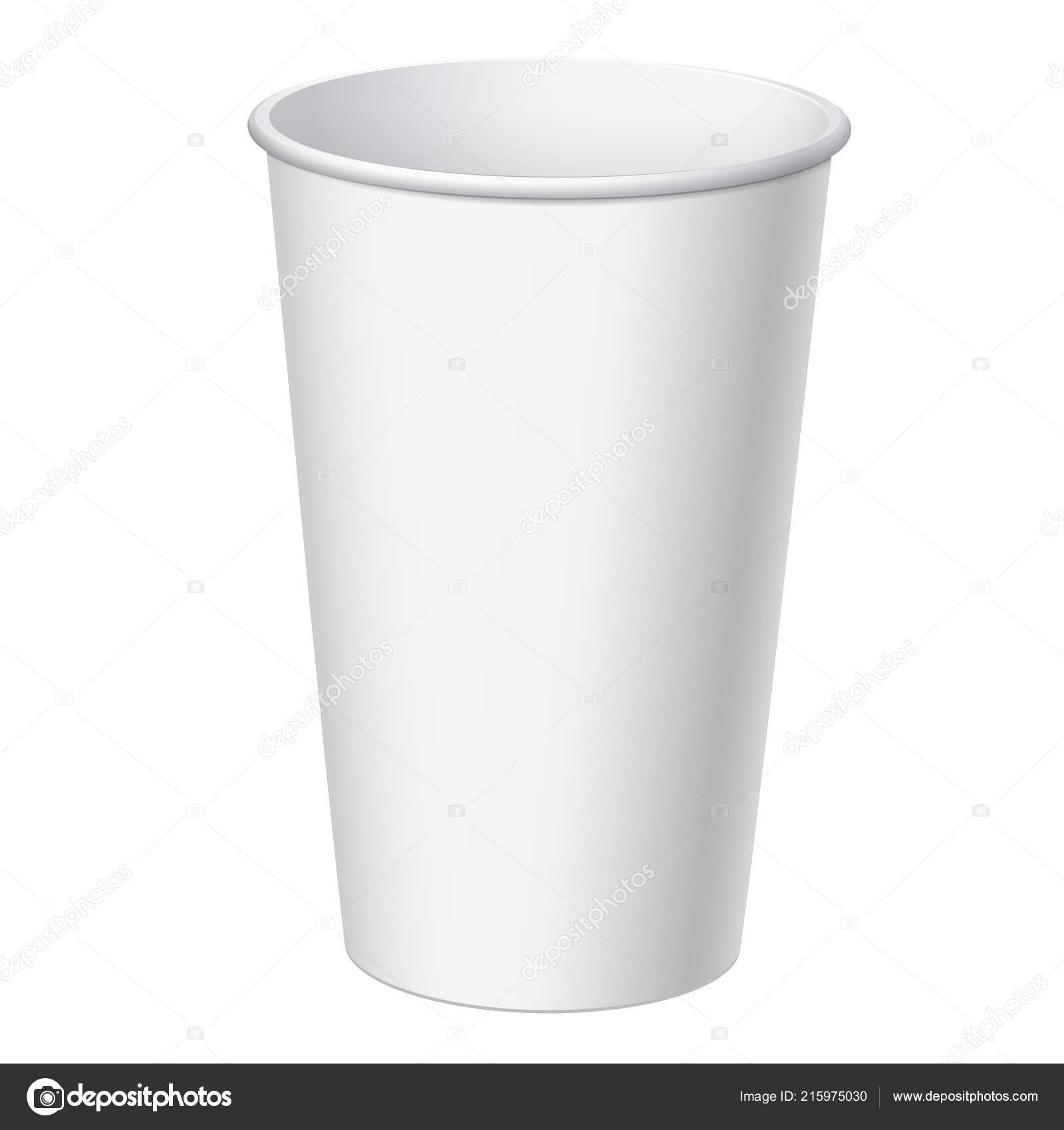 Download Realistic White Disposable Big Paper Cup Various Drinks Lemonade Fresh Stock Vector Royalty Free Vector Image By C Sooolnce 215975030