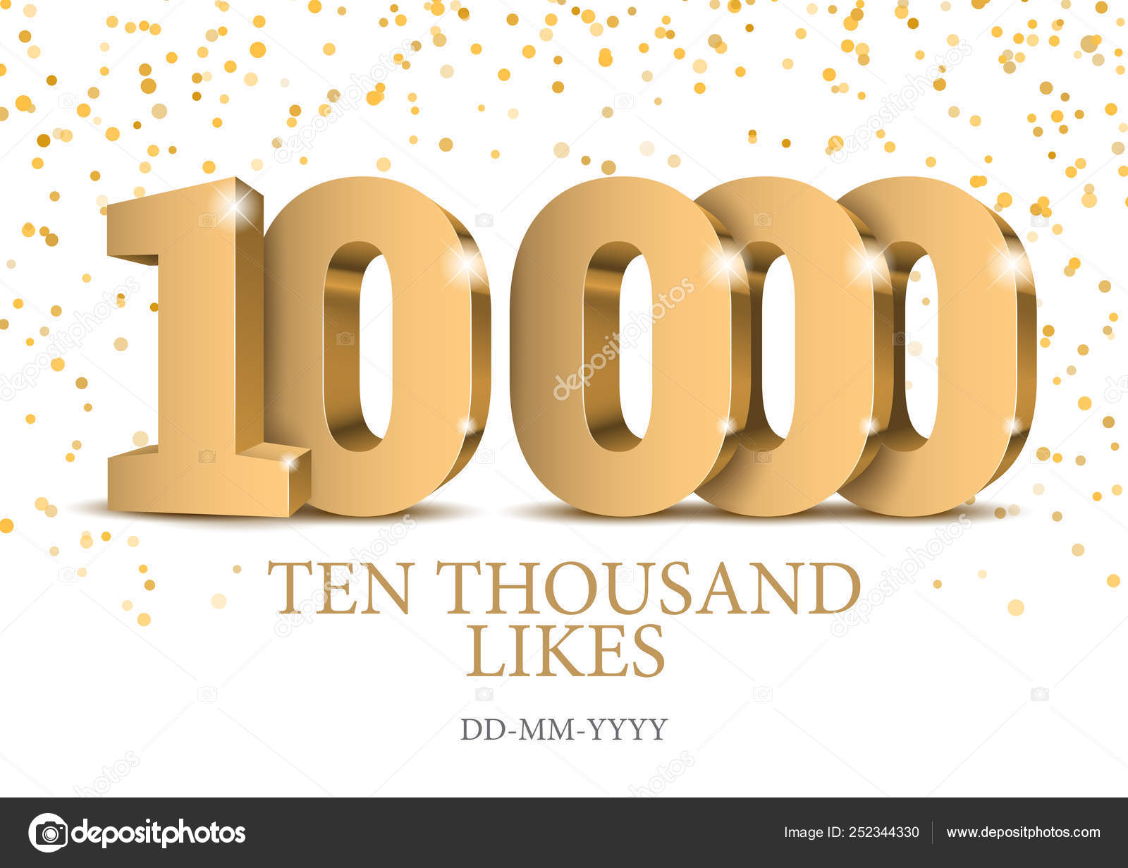 one thousand, golden number 1000,anniversary,birthday, price