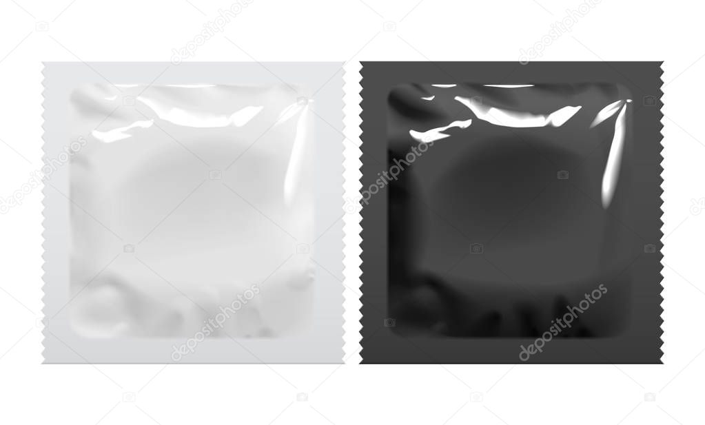 Packaging Foil Pouch Medicine Or Condom.