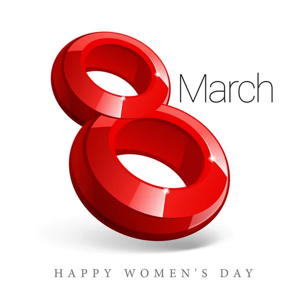 Dia Internacional da Mulher. — Vetor de Stock