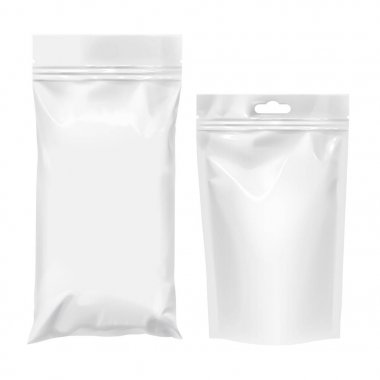 Gıda aperatif yastık gerçekçi paketi.